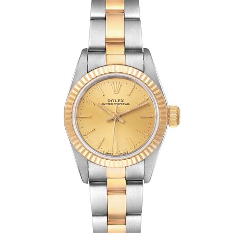 rolex oyster perpetual fluted